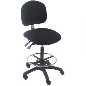 adjustable office chair bench pro mid back tall industrial office chair with adjustable seat angle