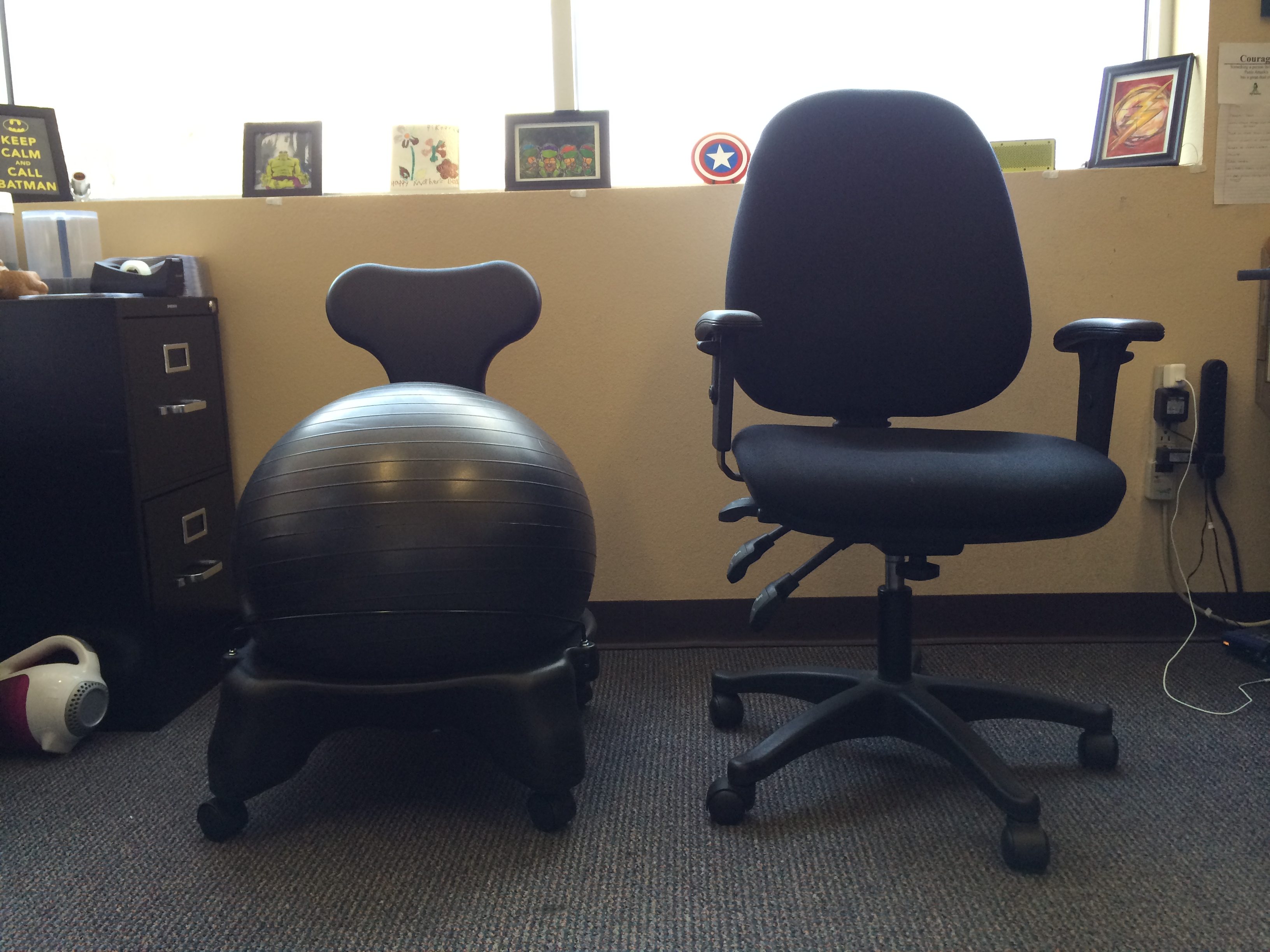 balance ball office chair