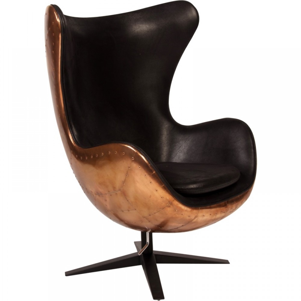 black modern chair