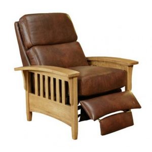 blue reclining chair comfortable brown leather reading chair with recliner and adjustable footrest details plus unvarnished wood frame for you x