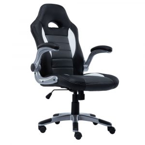 bucket seat office chair giantex pu leather executive racing style bucket seat chair sporty office desk chair gray