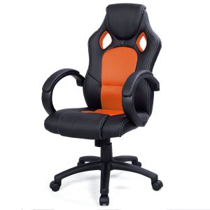 bucket seats office chair desk office chair race car style bucket seat orange