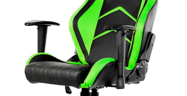 car seat office chair akracing player gaming chair black green xtra