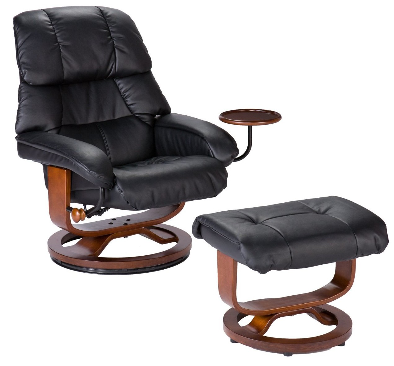 chair and a half recliner leather