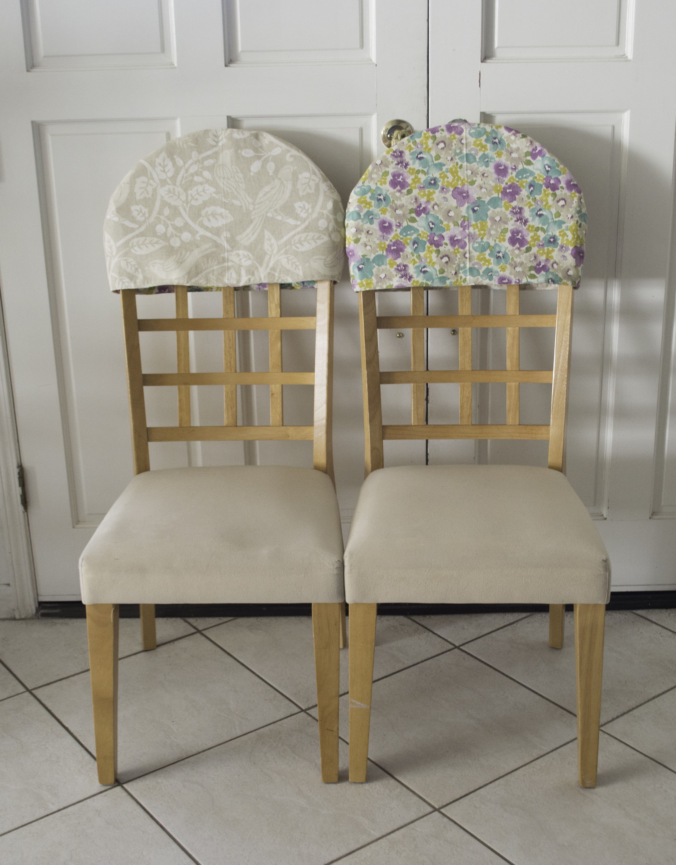 chair back covers reversible padded chair back covers