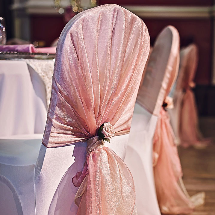 chair covers and sash