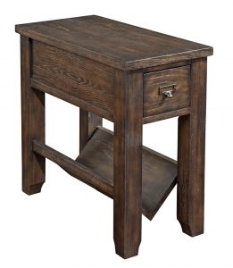 chair side table broyhill attic retreat chairside table raw