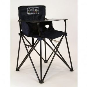 collapsible high chair ciao baby portable high chair navy