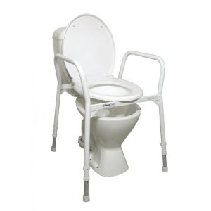 commode chair over toilet nov aca commode x