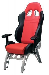 custom gaming chair red receiver chair