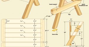 dining chair dimensions table woodworking plans