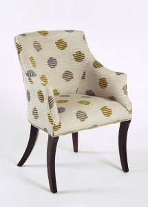 dining chair with arms trafalgar carver with patterened upholstery