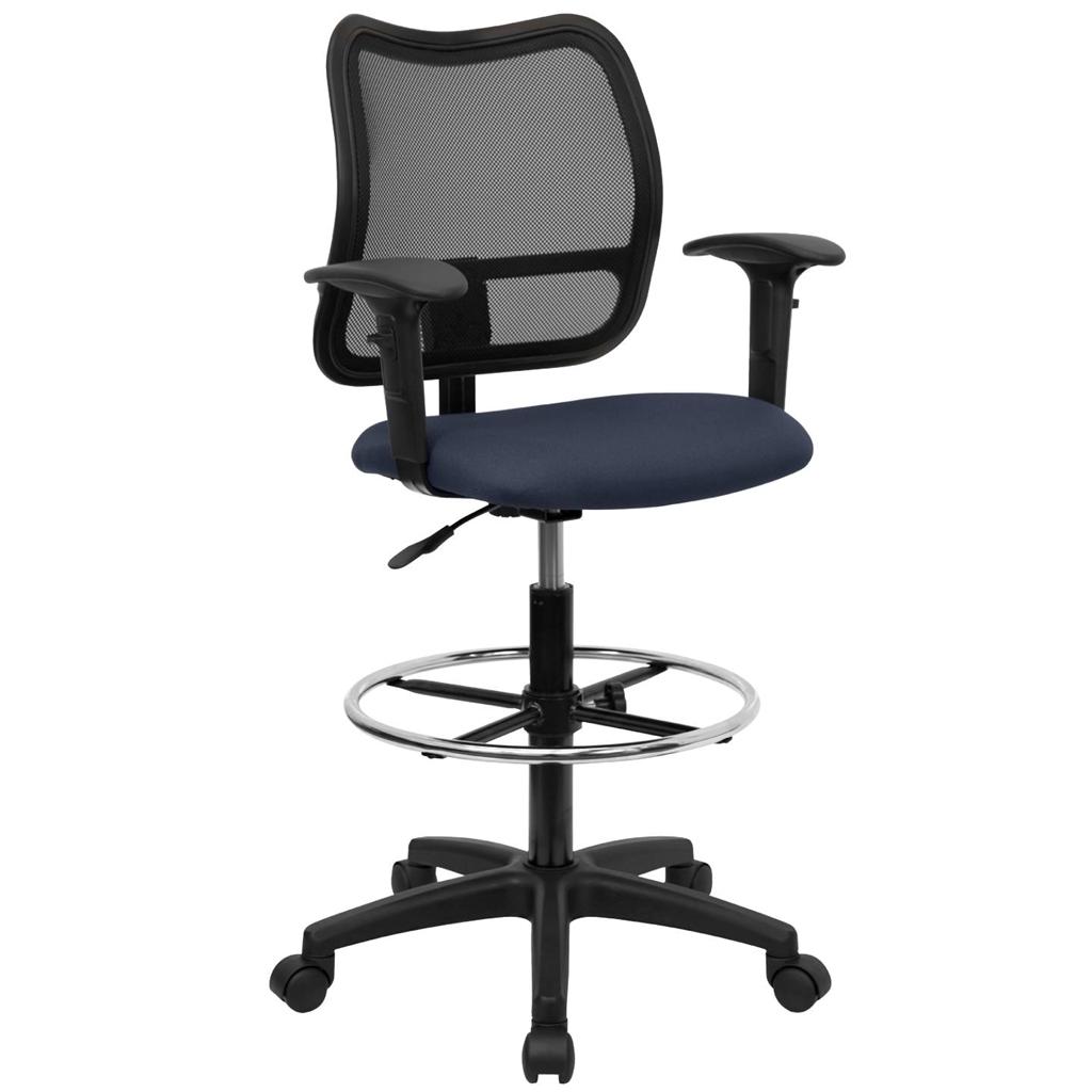 drafting chair with arms