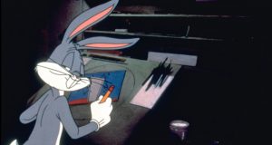 end of bed chair bugsbunny