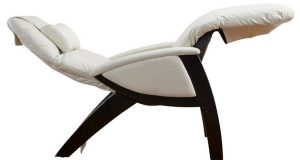 ergonomic lounge chair svago zg recliner chair ivory black reclined
