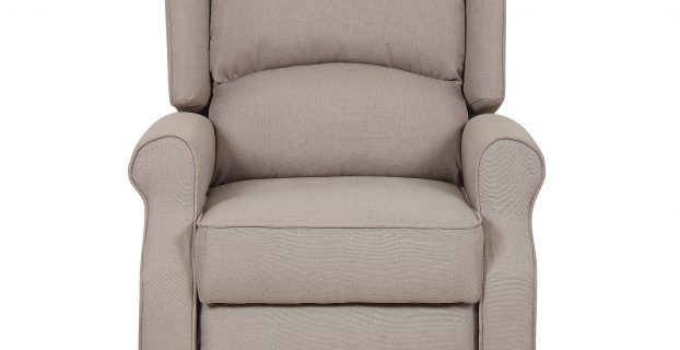 fabric recliner chair contemporary linen fabric accent recliner chair s