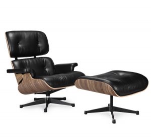 floor lounge chair eames chair reproduction black walnut