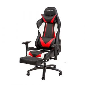 gaming chair with footrest opyxel