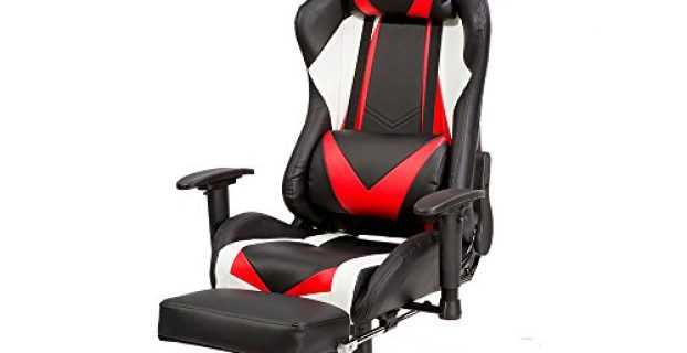gaming chair with footrest opyxel