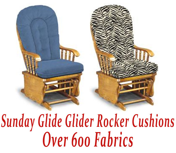glider rocking chair cushions