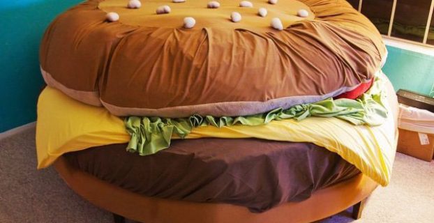 gold chair covers hamburger bed