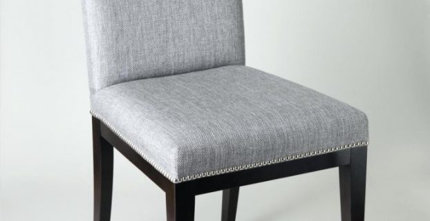gray parsons chair black linen dining chairs contemporary in grey theme made of upholstered with parsons type and legs leather x