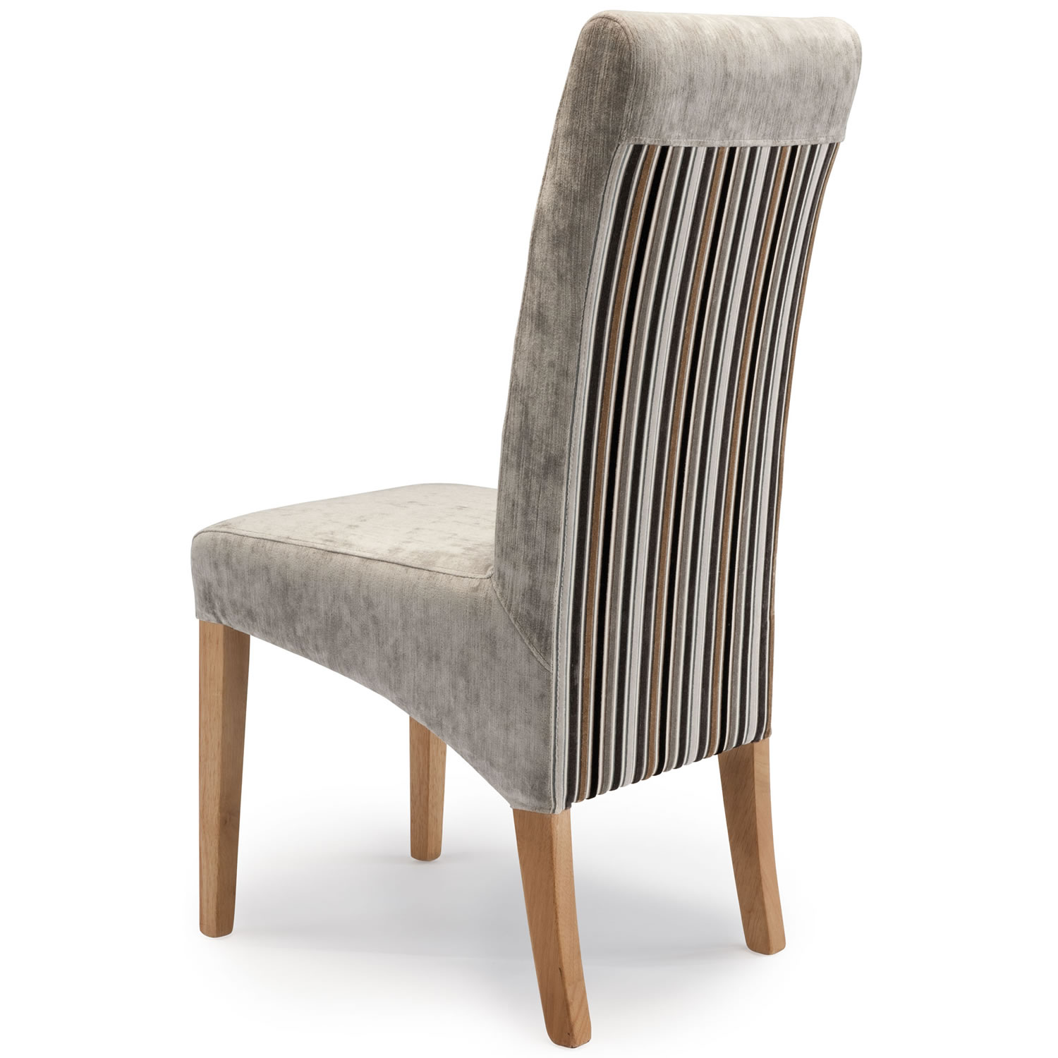gray velvet chair