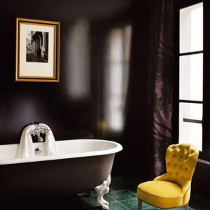 grey and yellow accent chair black bathroom colors