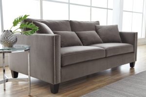 grey lounge chair cathedral sofa grey image