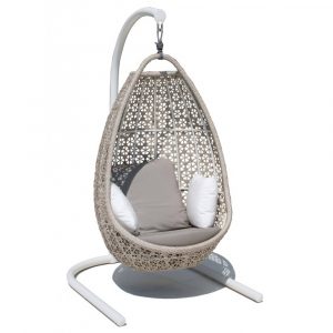 hanging pod chair journey hanging chair seashell low