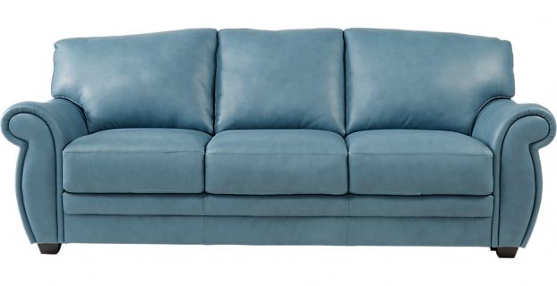 high back leather chair lr sof martello blue~martello blue leather sofa