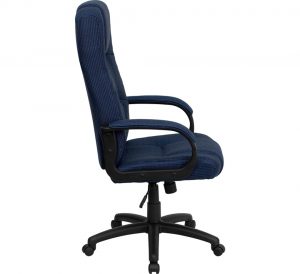 high back office chair high back navy fabric executive office chair bt bl gg