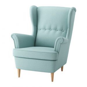 ikea wingback chair strandmon wing chair turquoise pe s