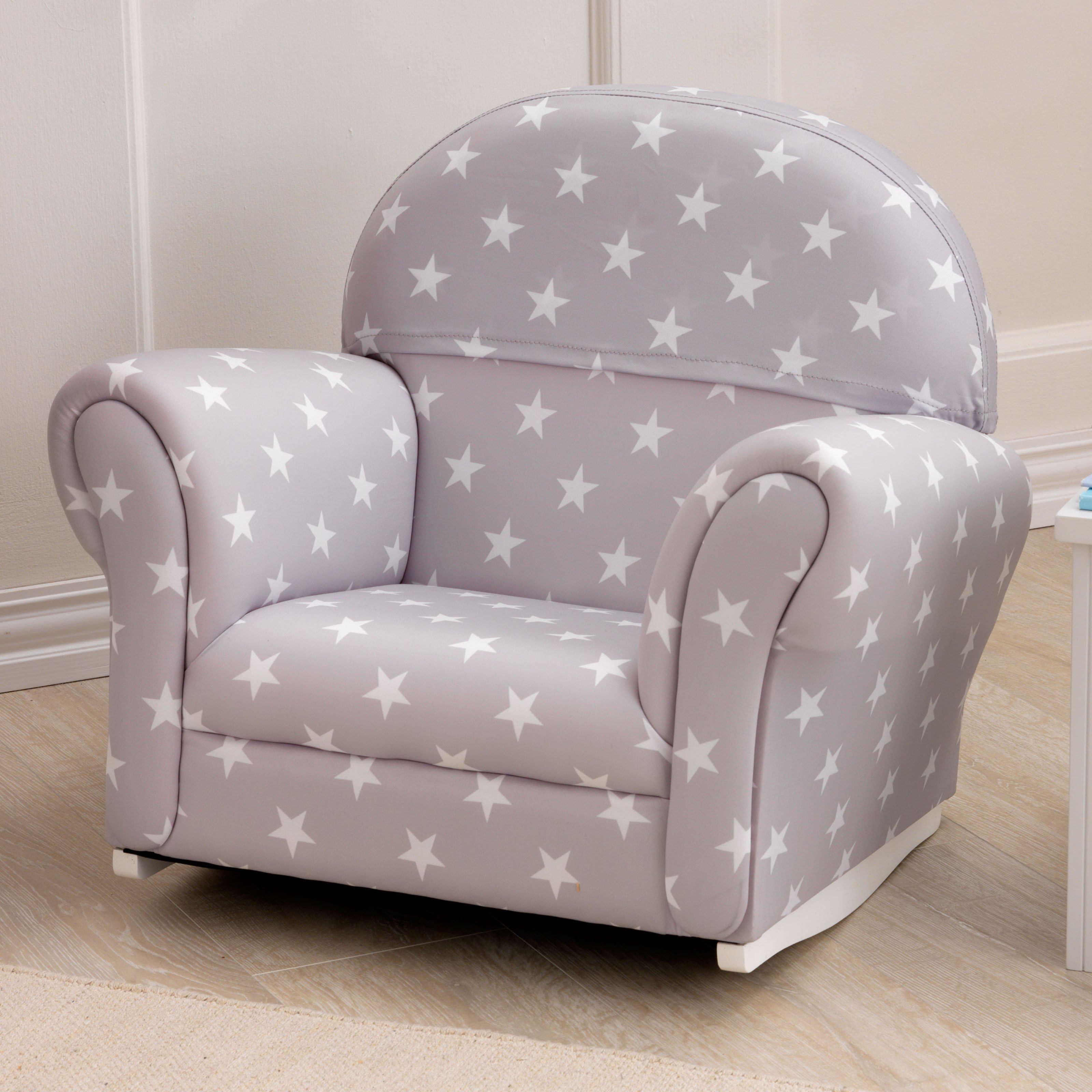 kids upholstered rocking chair