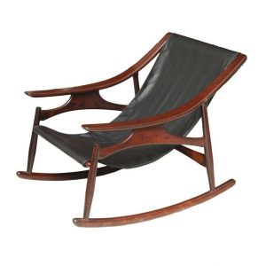leather rocking chair x l