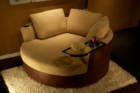 lounger chair and ottoman