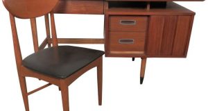 mid century modern desk chair l