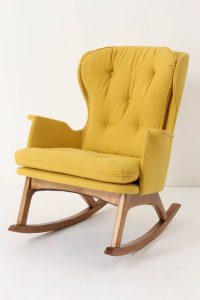 mid century modern rocking chair contemporary rocking chairs