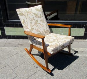 mid century rocking chair midcentury rocking chair