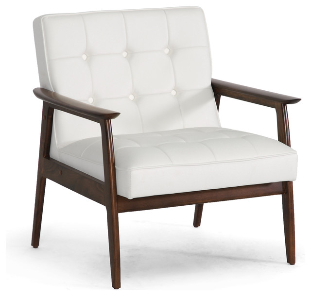 mid century wood chair