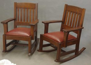 mission style rocking chair craftsman rocking chair dryad studios