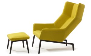 modern chair and ottoman park lounge chair ottoman niels bendtsen bensen