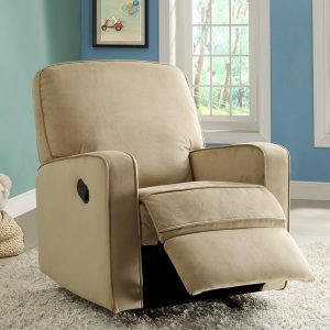 modern gliding chair bentley camel brown fabric modern nursery swivel glider recliner chair fed bf ae dbfafa