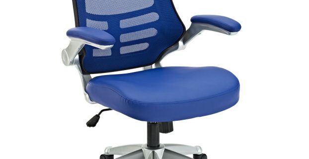 modway office chair modway attainment office chair in blue