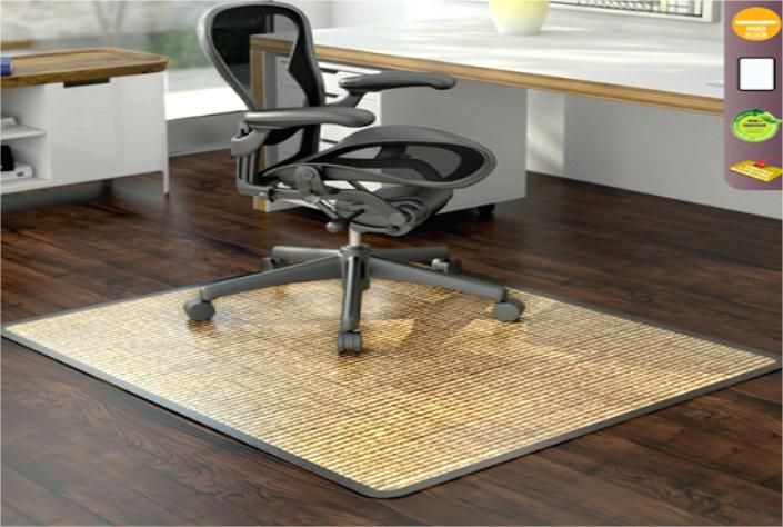 office chair on carpet
