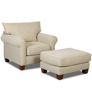 oversized chair and ottoman sets cream upholstered back and arm chair with rectangle bench using brown wooden leg as well as armchair with matching ottoman also fabric chair and ottoman sets
