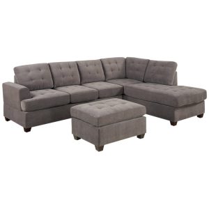 oversized leather chair modular sectional by madison home usa