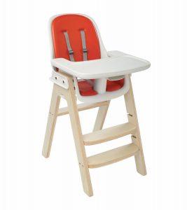 oxo sprout high chair oxo tot sprout chair orange birch