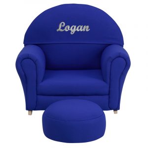 personalized kids chair sf otto blue txtemb gg
