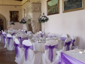 purple chair cover ashton cout wedding decorations flowers and chair cover full wedding decorations service()
